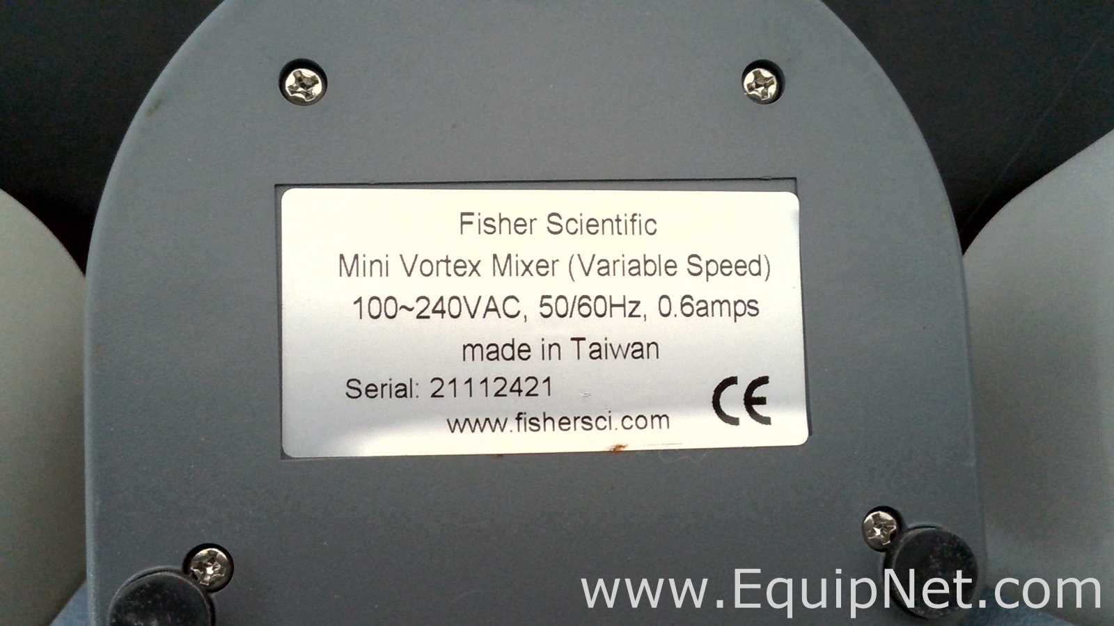 Lote de 5 Mezclador de Laboratorio Fisherbrand Mini Vortex Mixer
