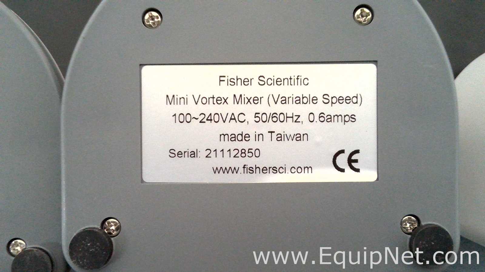 Lote de 5 Mezclador de Laboratorio Fisherbrand Mini Vortex Mixer