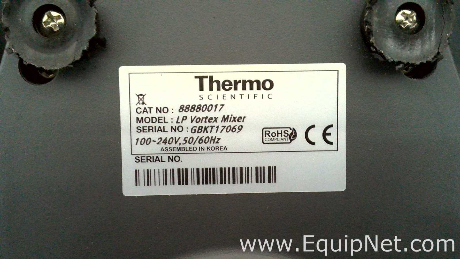 lote de  3 Misturador para Laboratórios Thermo Scientific LP Vortex Mixer