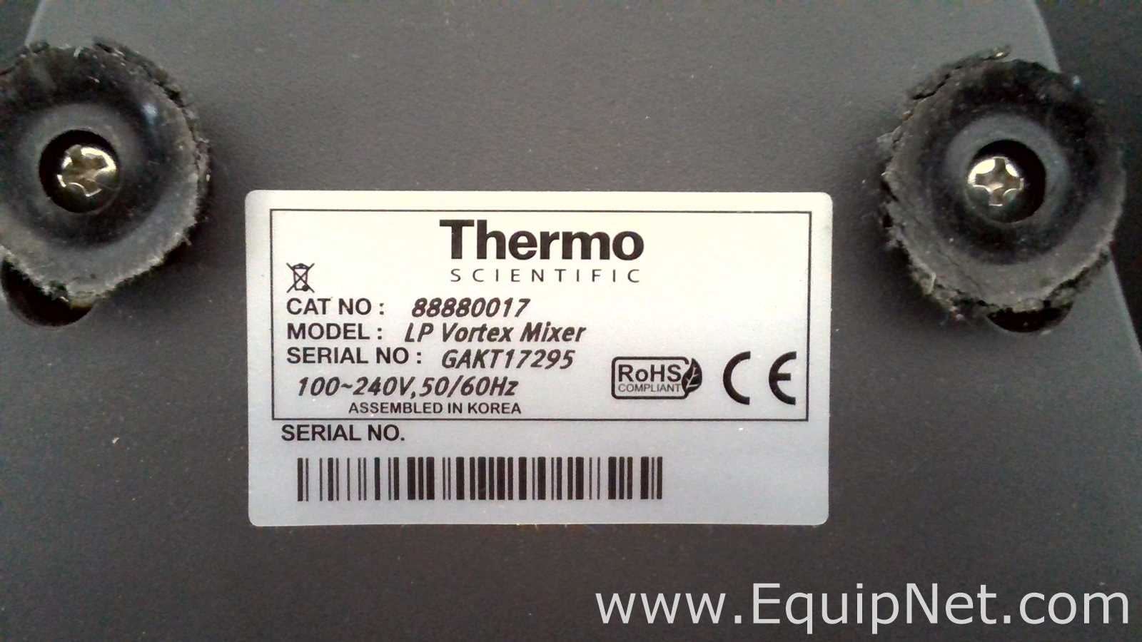 lote de  3 Misturador para Laboratórios Thermo Scientific LP Vortex Mixer