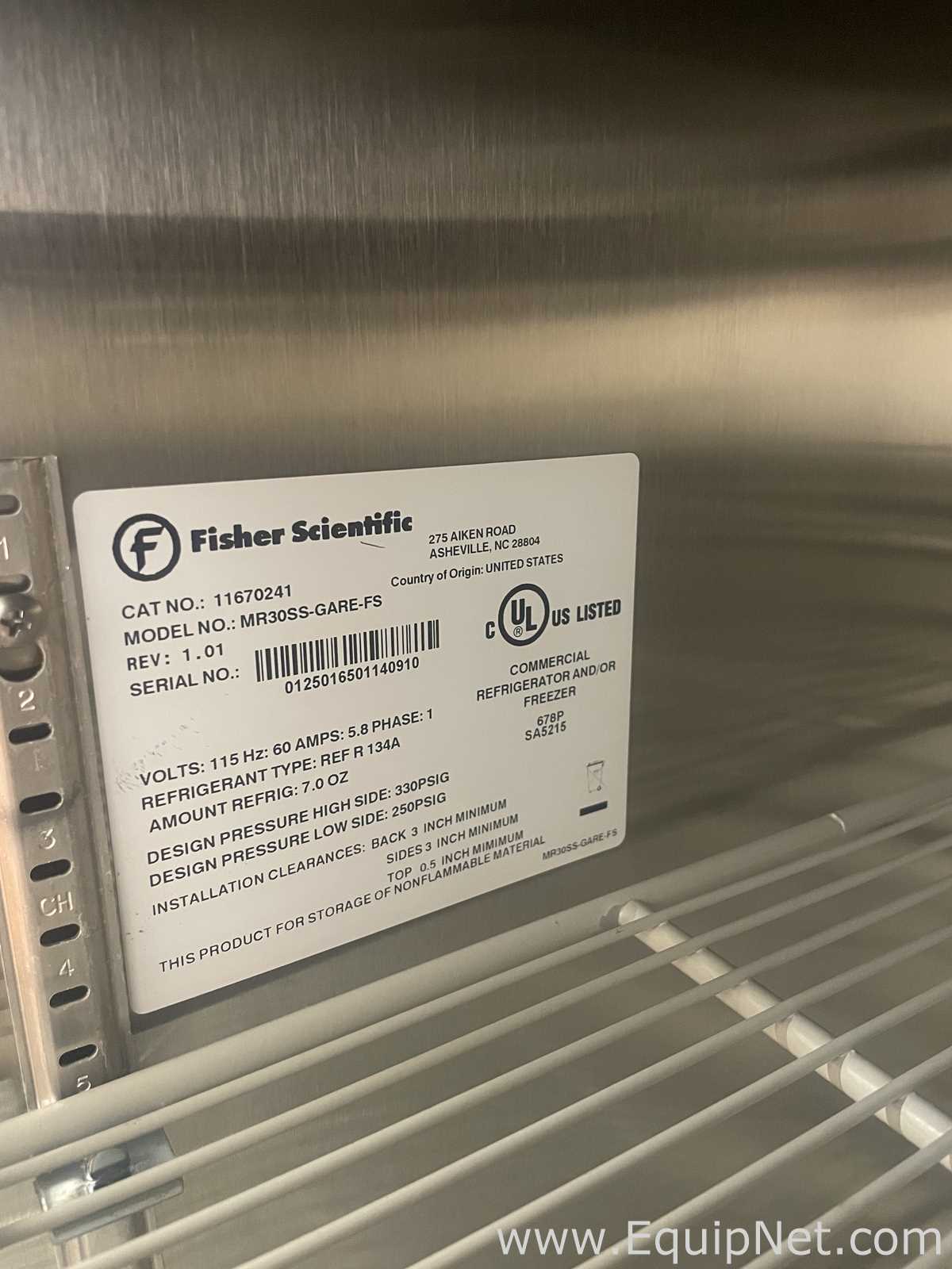 Fisher Scientific MR30SS-GARE-FS Refrigerator