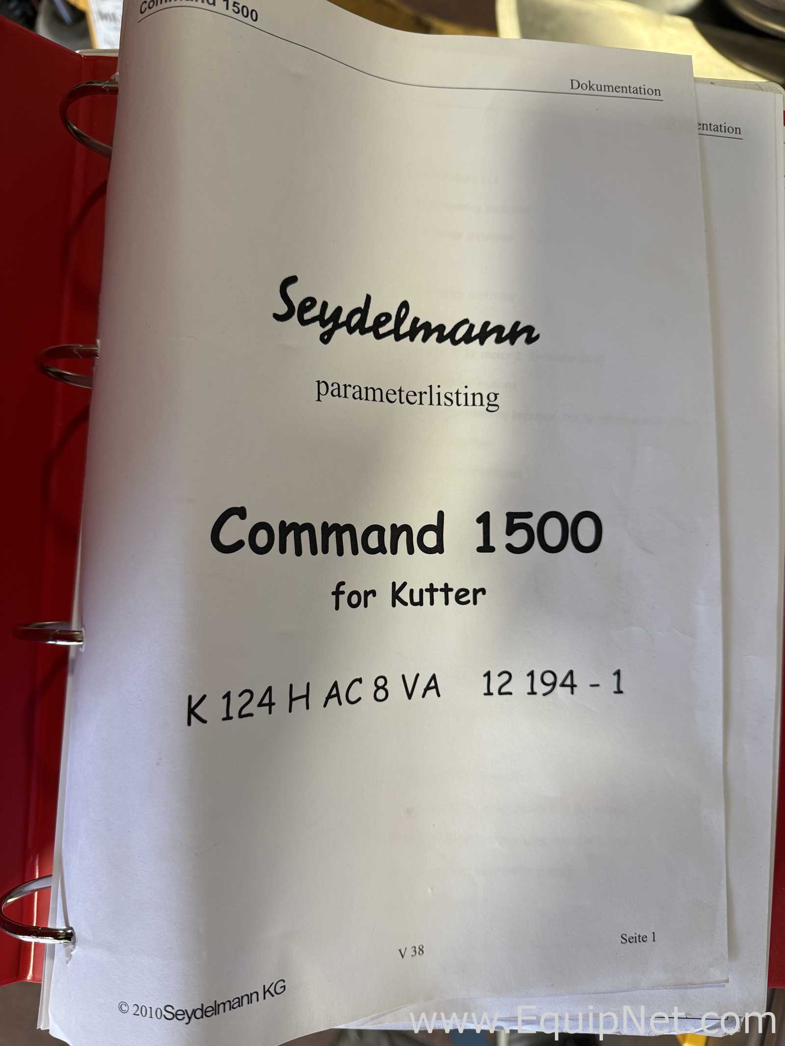 Cortadora Seydelmann K 124 H