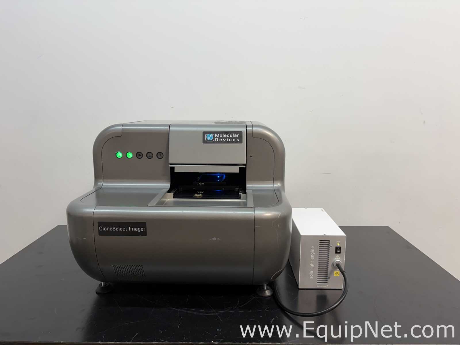 Molecular Devices Cloneselect Imager With Lumencor Sola Light Engine