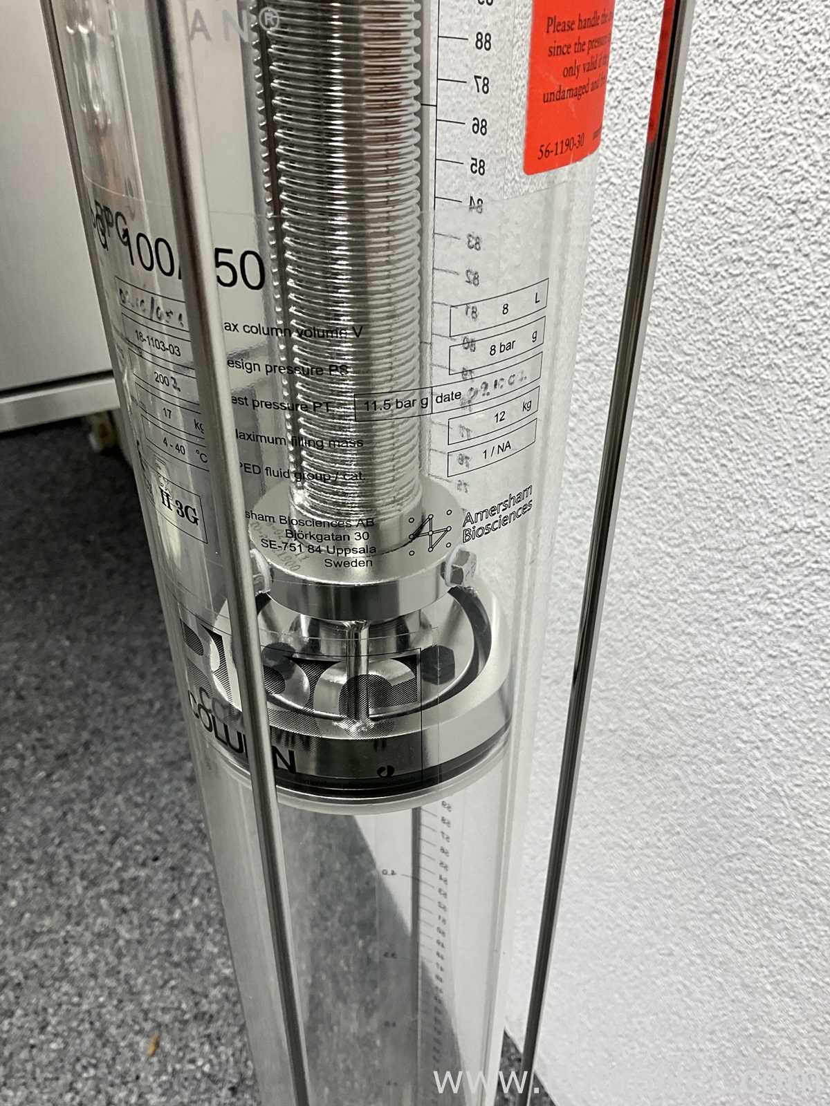 Amersham Pharmacia Biotech Inc BPG 100/950 8 Litre Chromatography Column