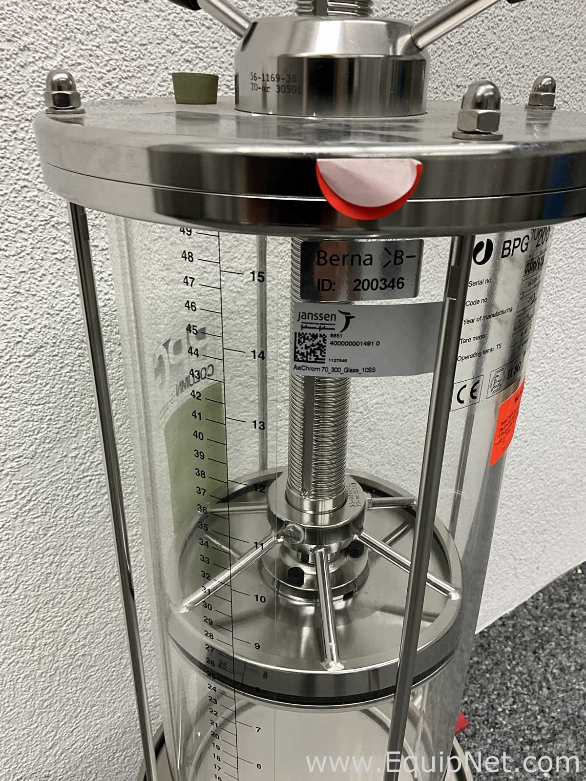 Amersham Pharmacia Biotech Inc BPG 200/500 16 Litre Chromatography Column