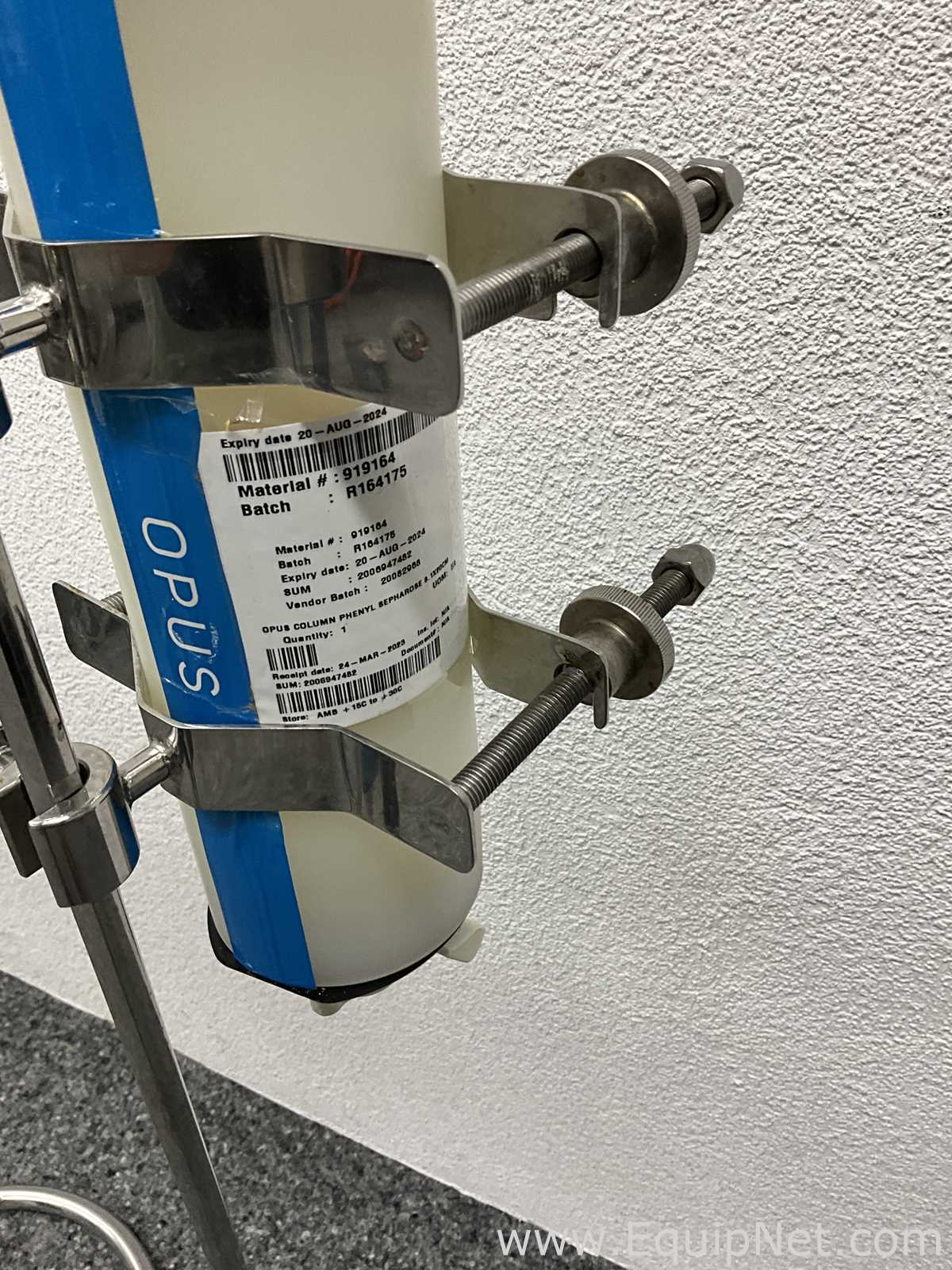 Lot of 2 Repligen OPUS Column Chromatography Columns