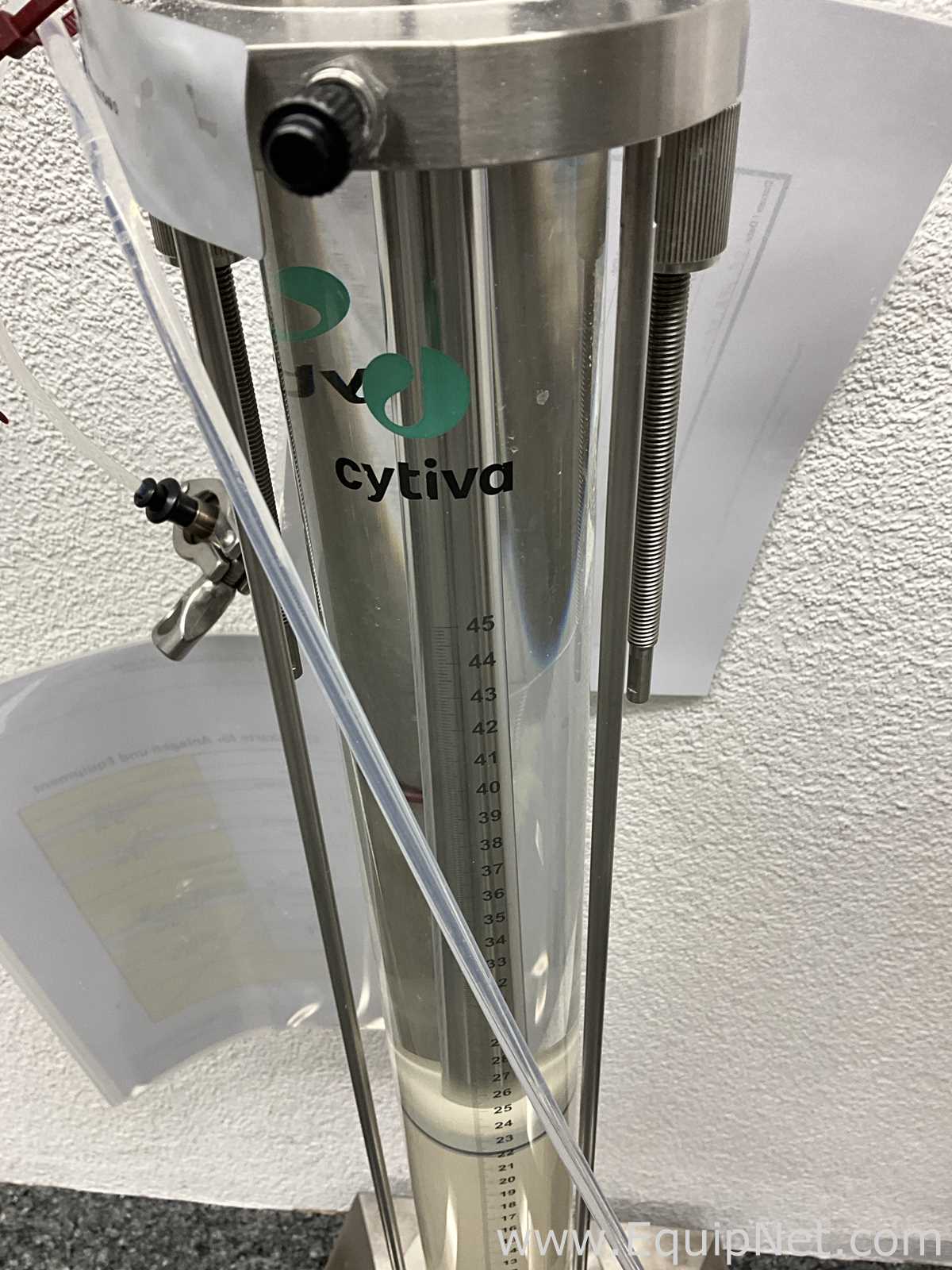 Lot of 2 Cytiva AxiChrom 70/300 and 50/300 Chromatography Columns