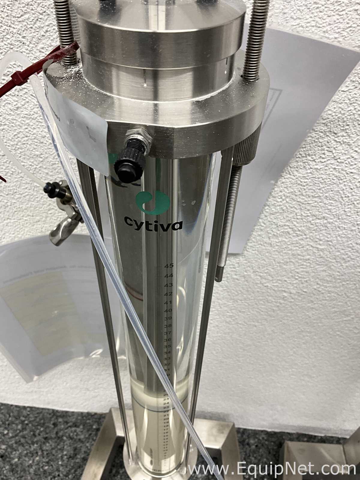 Lot of 2 Cytiva AxiChrom 70/300 and 50/300 Chromatography Columns