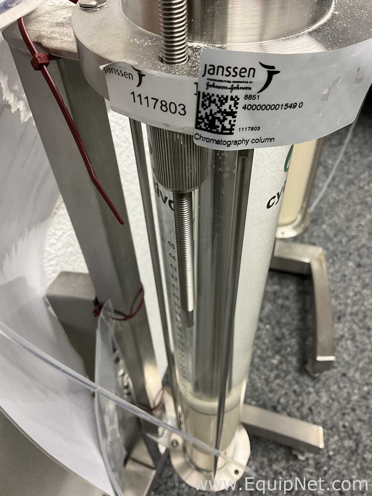 Lot of 2 Cytiva AxiChrom 70/300 and 50/300 Chromatography Columns