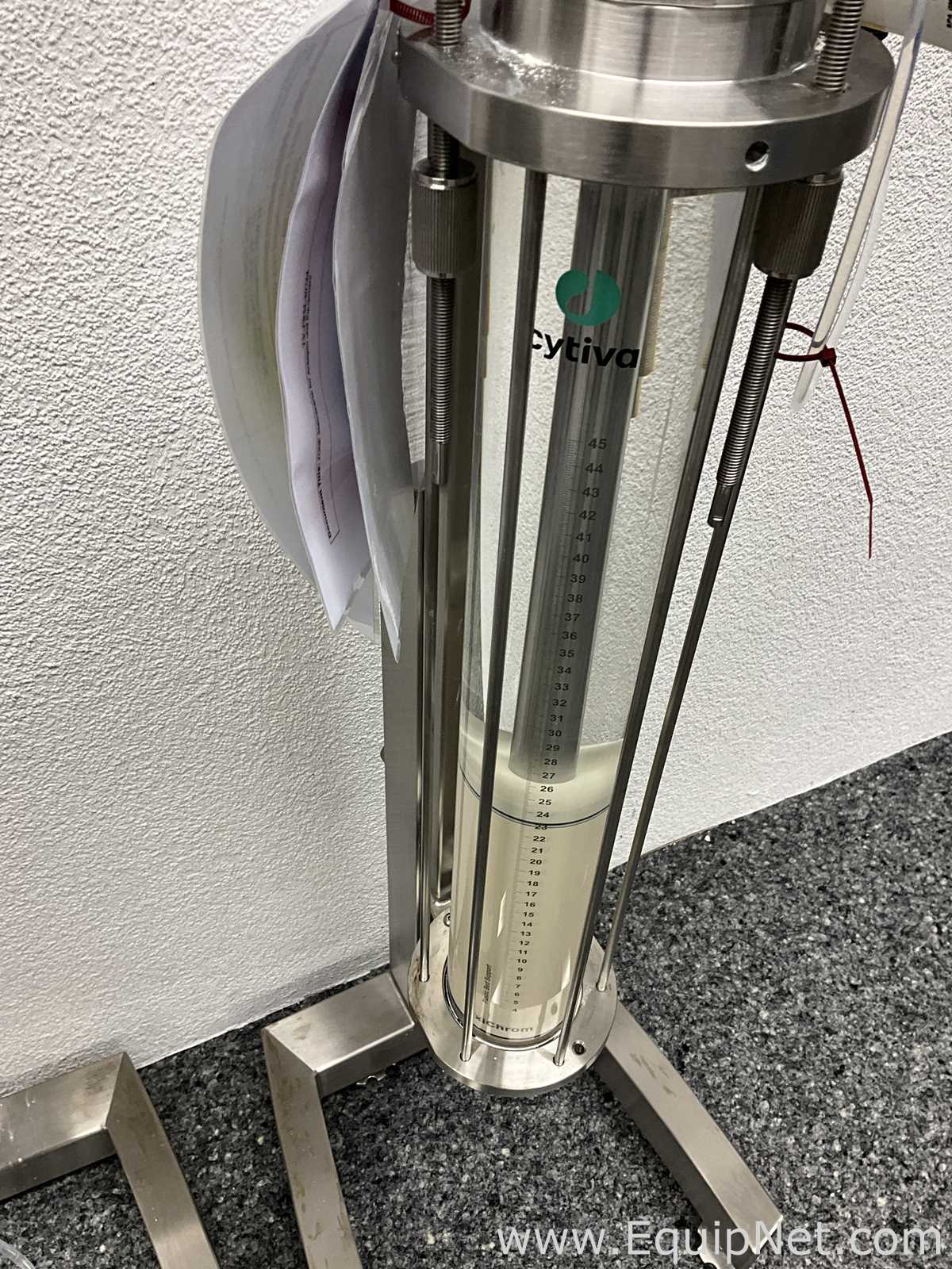 Lot of 2 Cytiva AxiChrom 70/300 and 50/300 Chromatography Columns