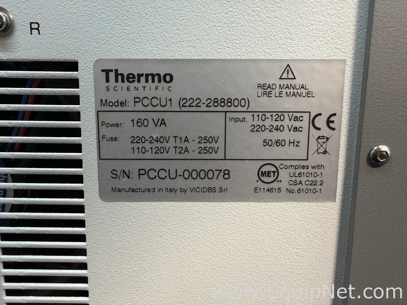 Thermo Scientific 222-288800 PCCU1 Peltier Control and Cooling Unit