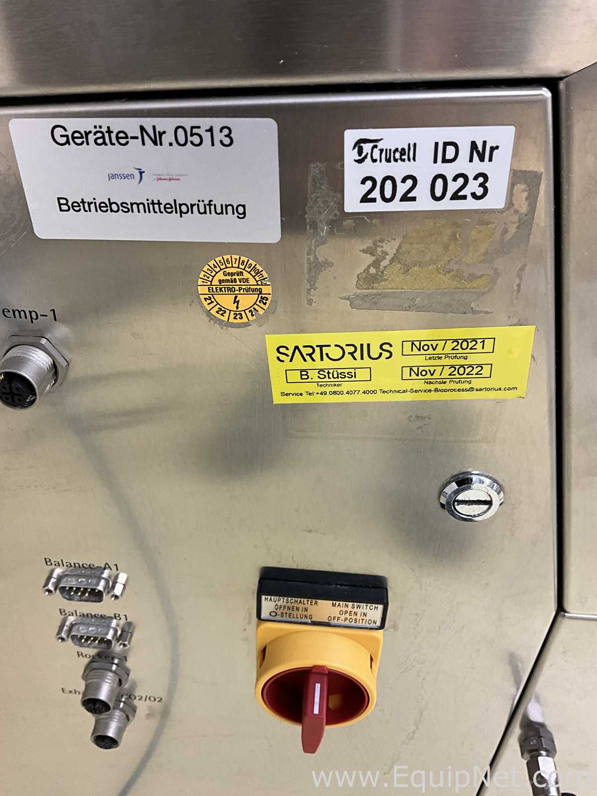 Biorreactor Sartorius Stedim Biostat CultiBag RM