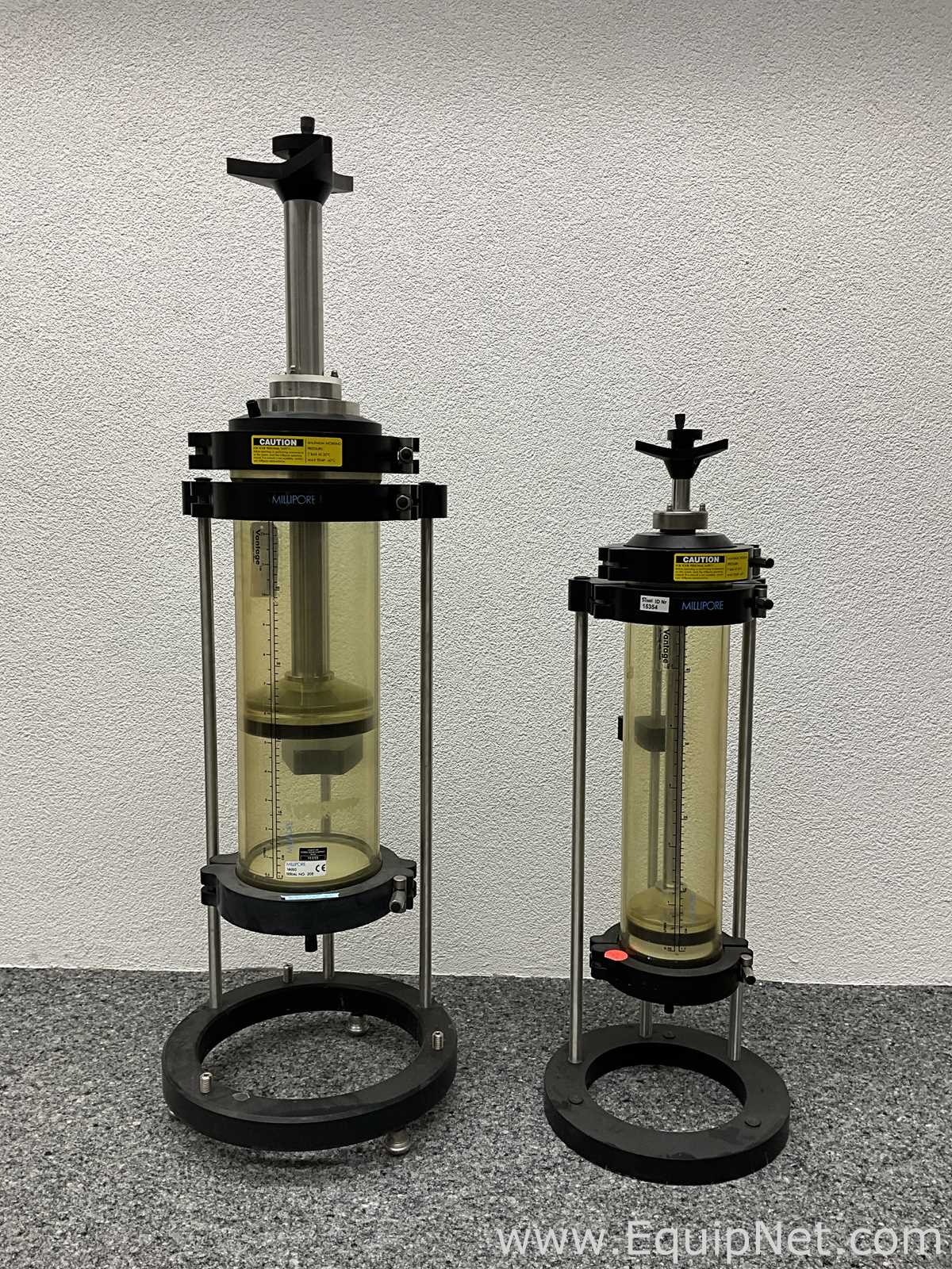Millipore Vantage 250/500 and 150/500 Chromatography Columns