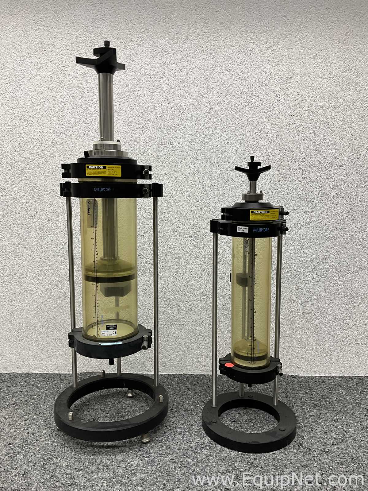 Millipore Vantage 250/500 and 150/500 Chromatography Columns