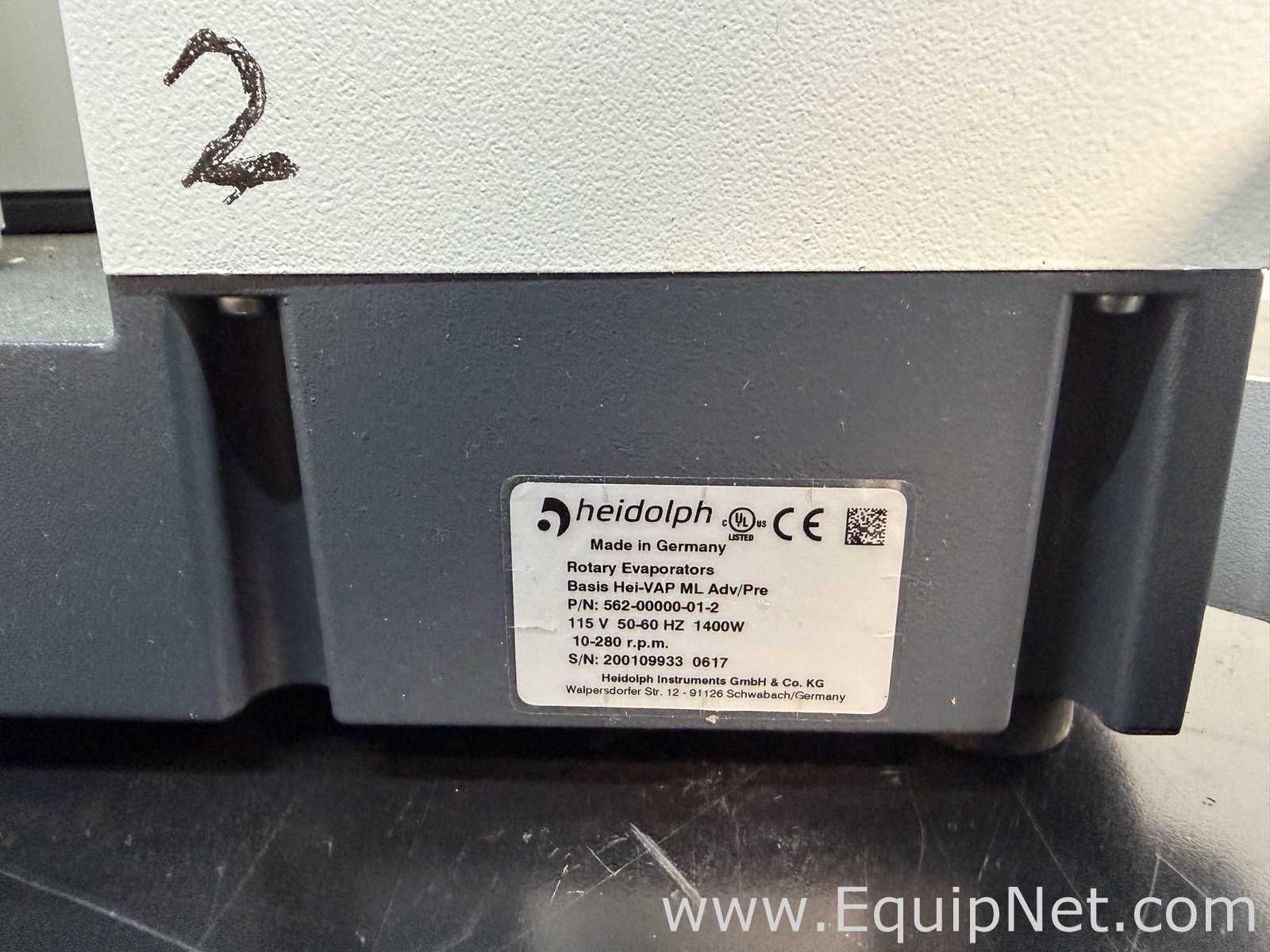 Heidolph Hei-VAP ML Adv/Pre Benchtop Rotary Evaporator System