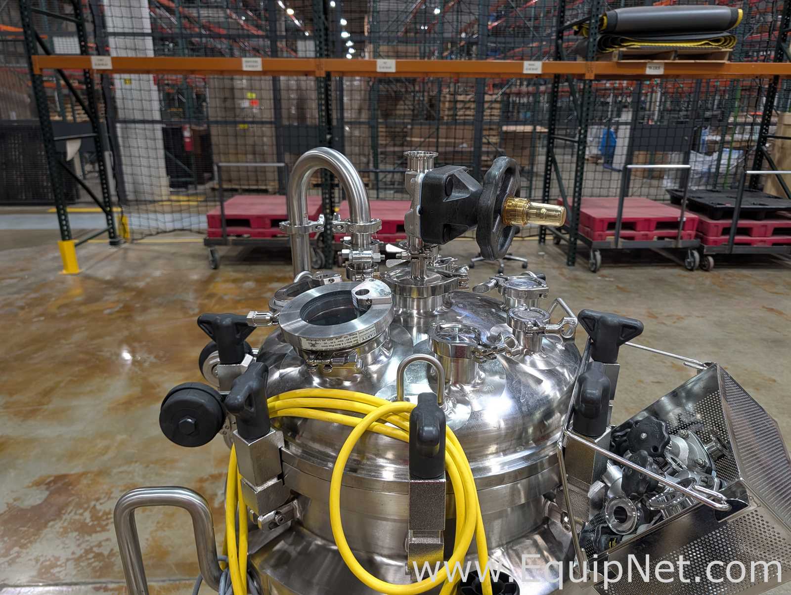 2010 Feldmeier 316L Stainless Steel 100 Liter Jacketed Pressure Vessel