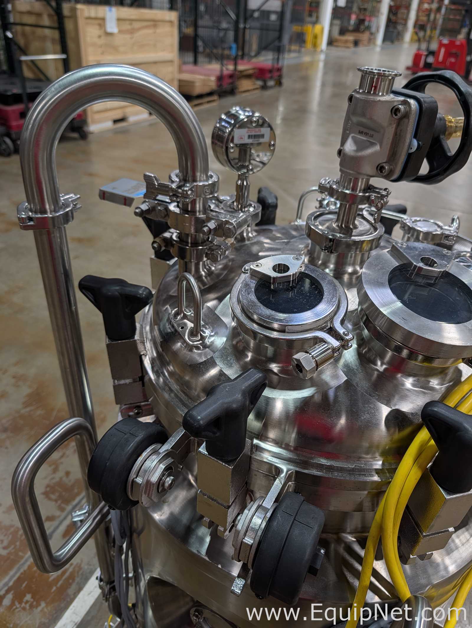 2010 Feldmeier 316L Stainless Steel 100 Liter Jacketed Pressure Vessel