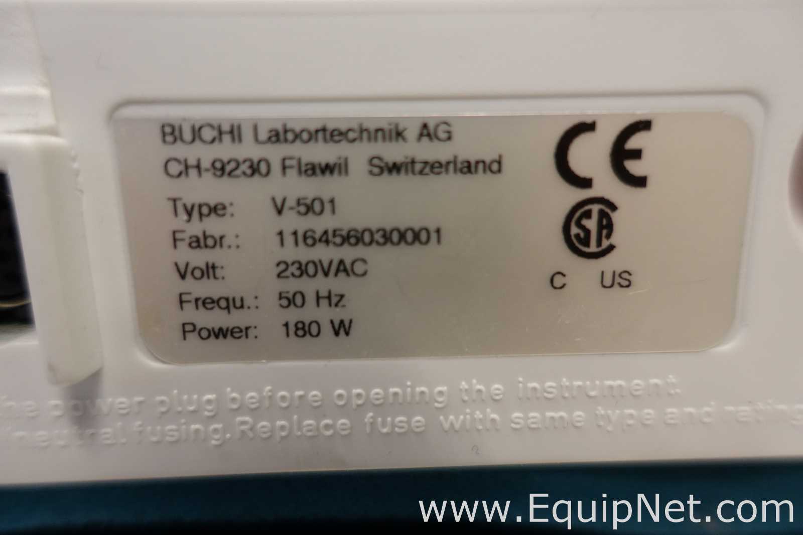 Buchi V-501 Pump with Buchi Condenser