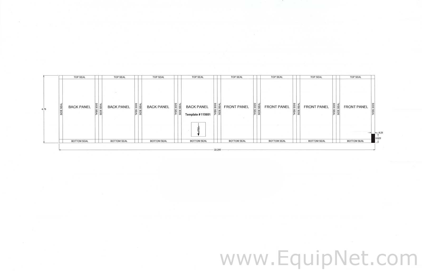 Prodo Pak PV215CSW4 Vertical Form Fill Seal Machine