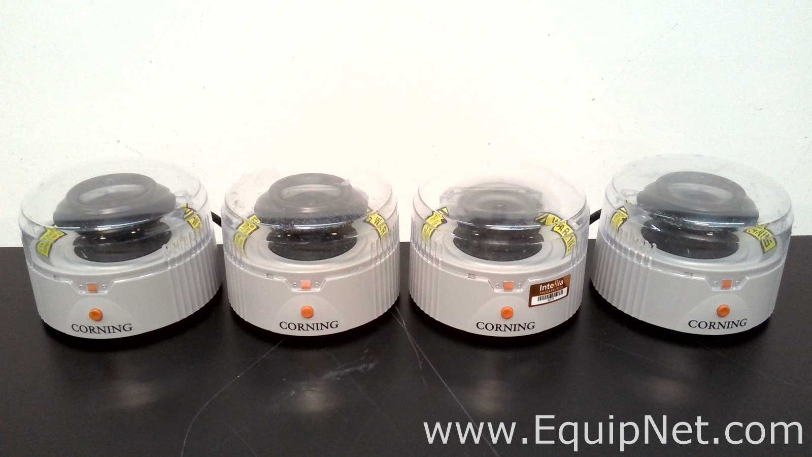 Lot of 4 Corning 6765/C1501 Mini Centrifuges