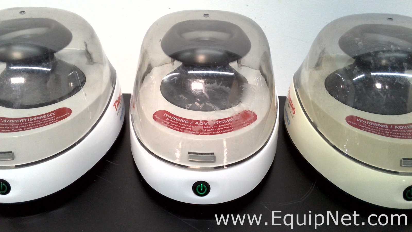 Lot of 5 Thermo Scientific SPROUT mySpin 6 Mini Centrifuges