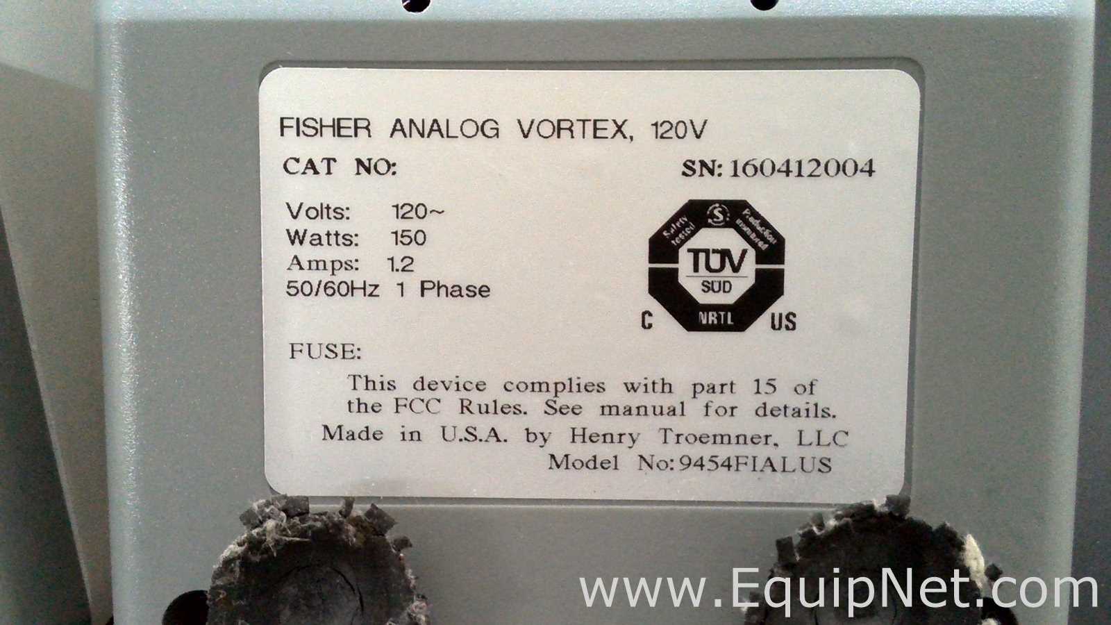 Lote de 5 Agitador Fisher Scientific 02215414