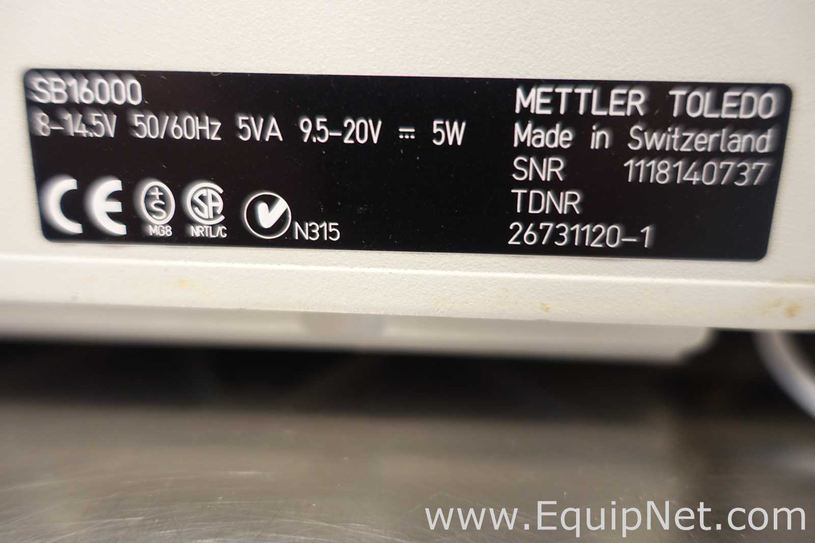 Lote de 2 Báscula Mettler Toledo SB16000