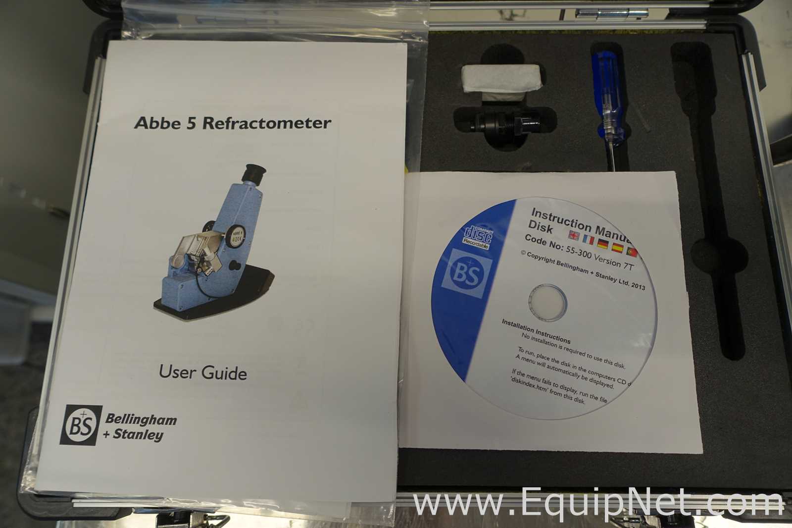 Bellingham and Stanley Abbe 5 Refractometer with Software and Manual