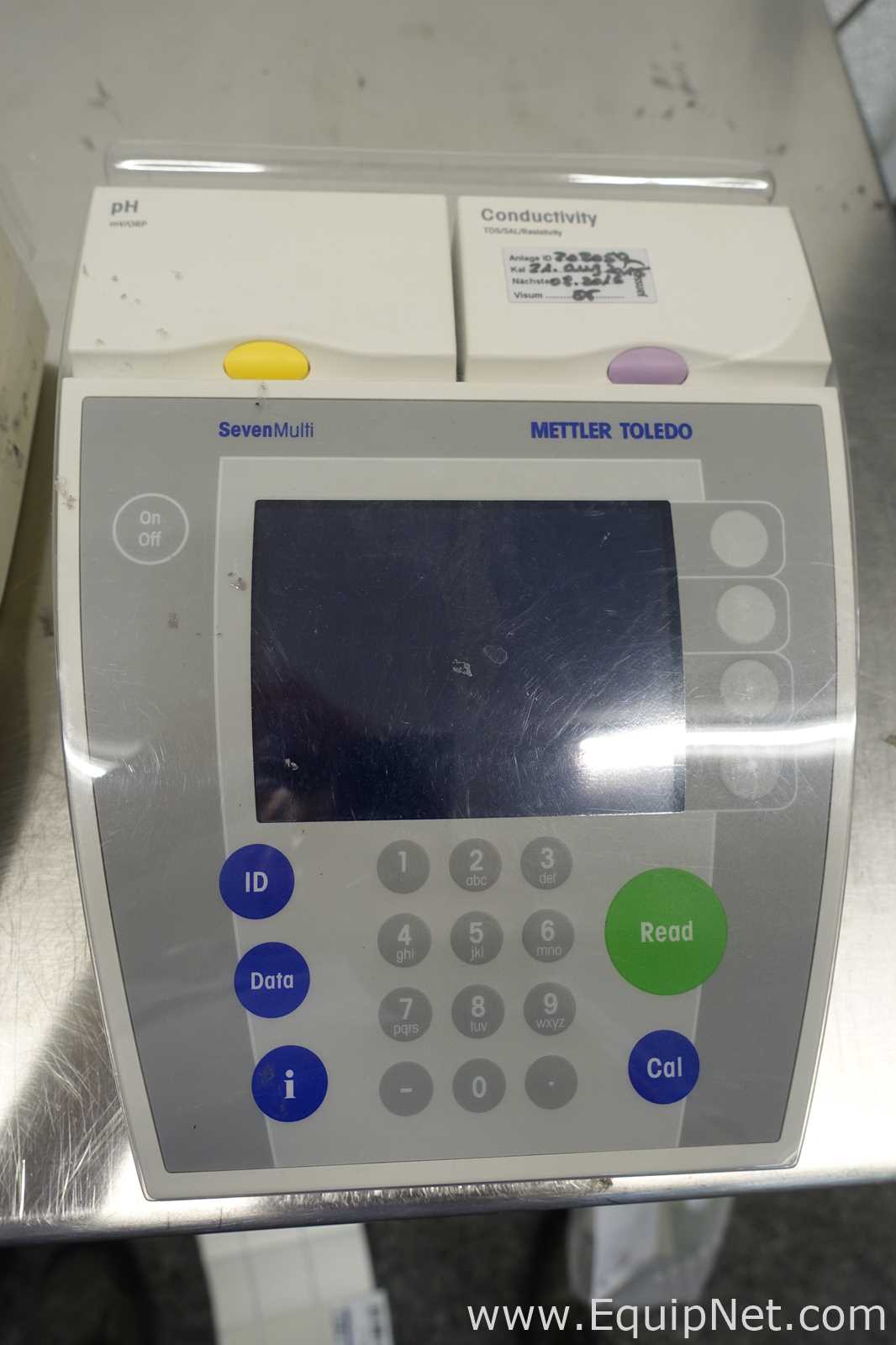 Lot of 2 Mettler Toledo SevenMulti pH Meters