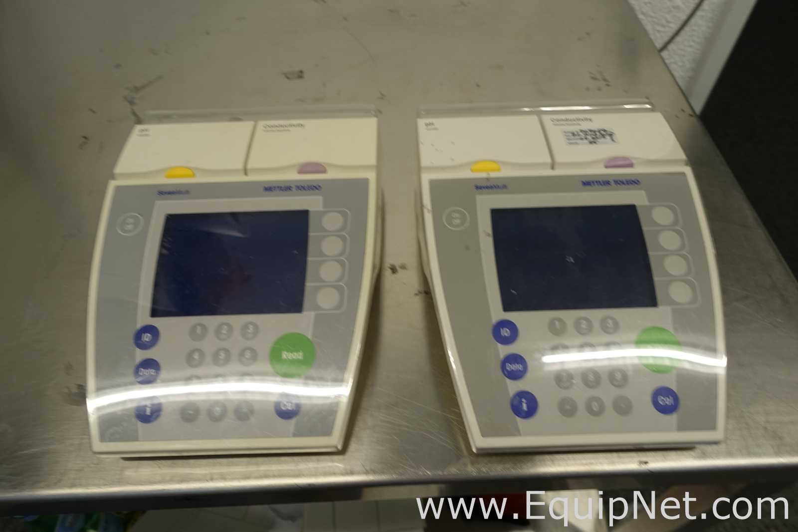 Lot of 2 Mettler Toledo SevenMulti pH Meters