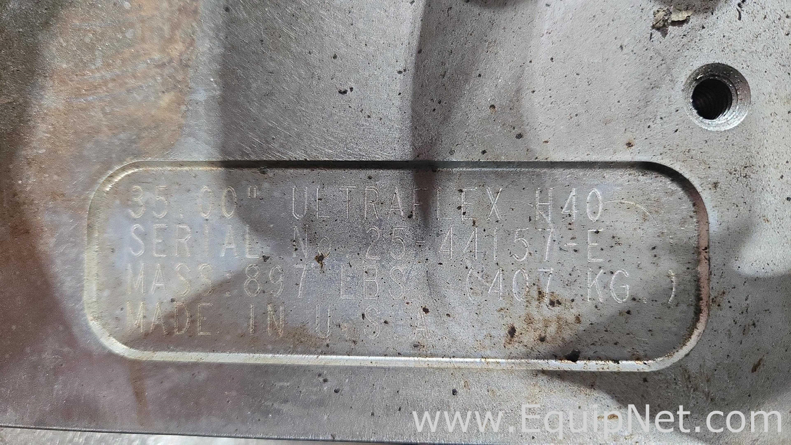 Linha de Extrusão e Plástico Downstream Nordson Extrusion Dies Industries LLC Ultraflex H100.  35 Polegadas