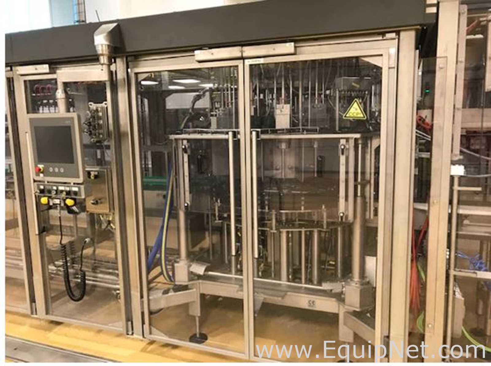 KHS Flexline Including Rinser, Bottle and Can Filler, Can Lid Applicator, Seamer