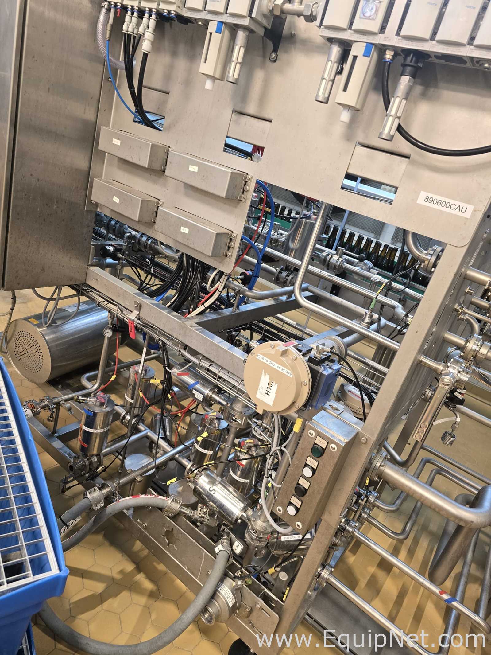KHS Flexline Including Rinser, Bottle and Can Filler, Can Lid Applicator, Seamer