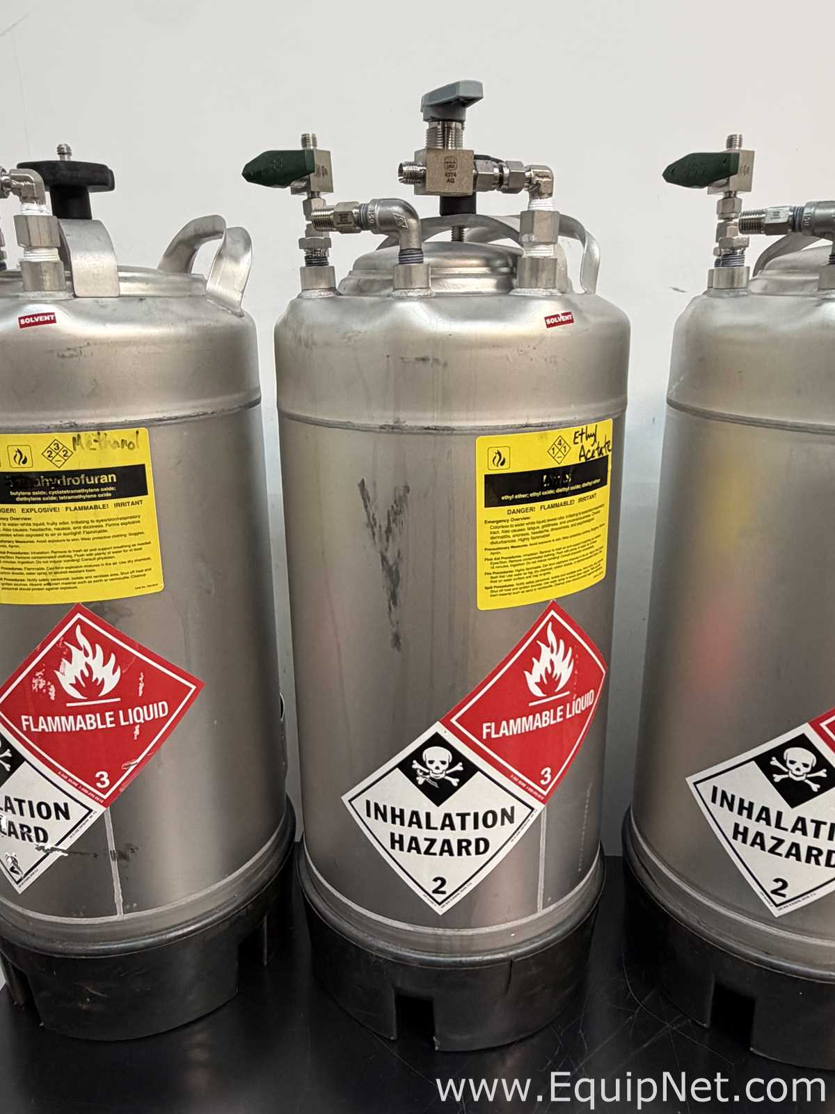 Lot of 6 Alloy Products Corp 20L Pressure Vessels