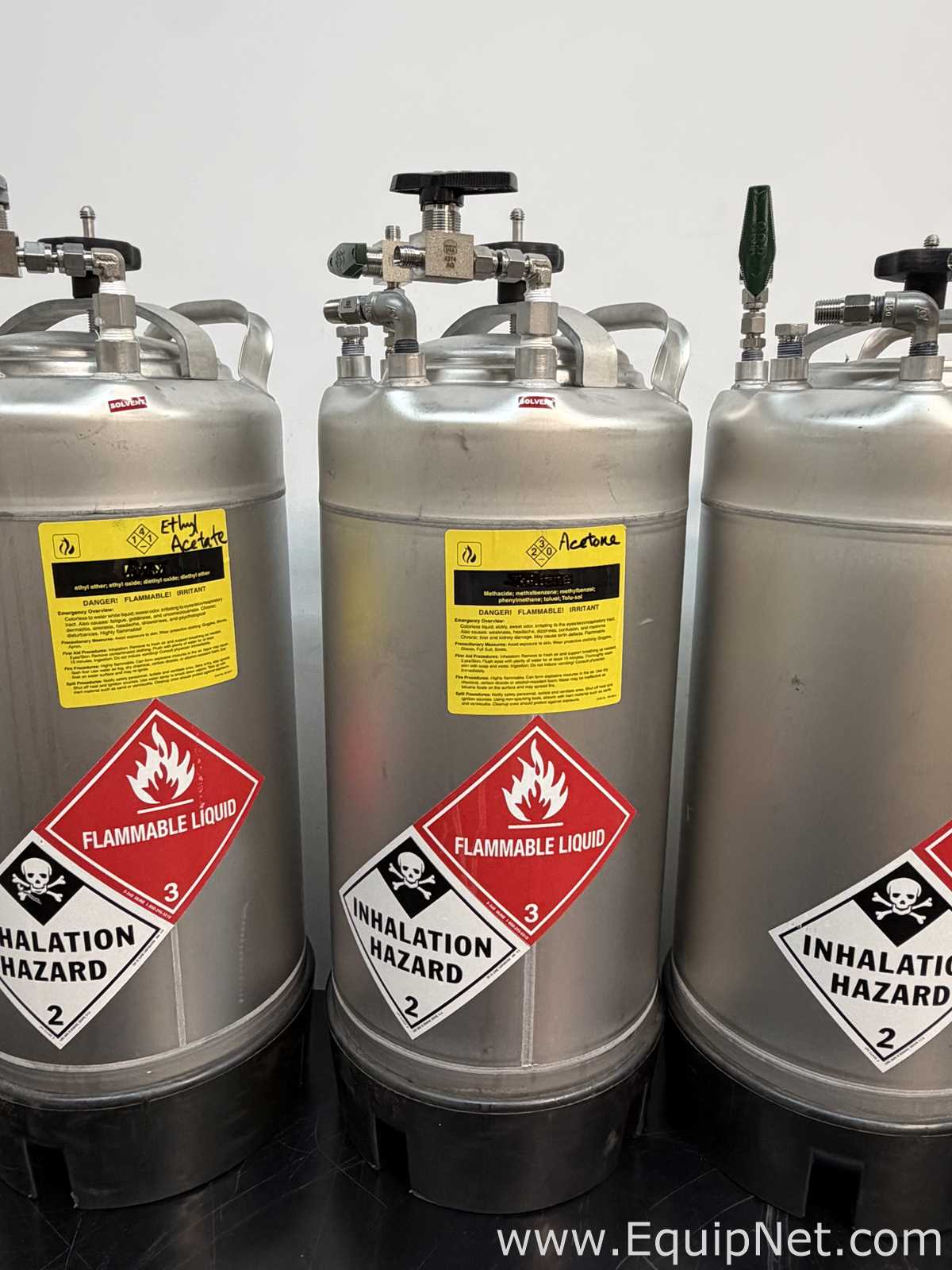 Lot of 6 Alloy Products Corp 20L Pressure Vessels