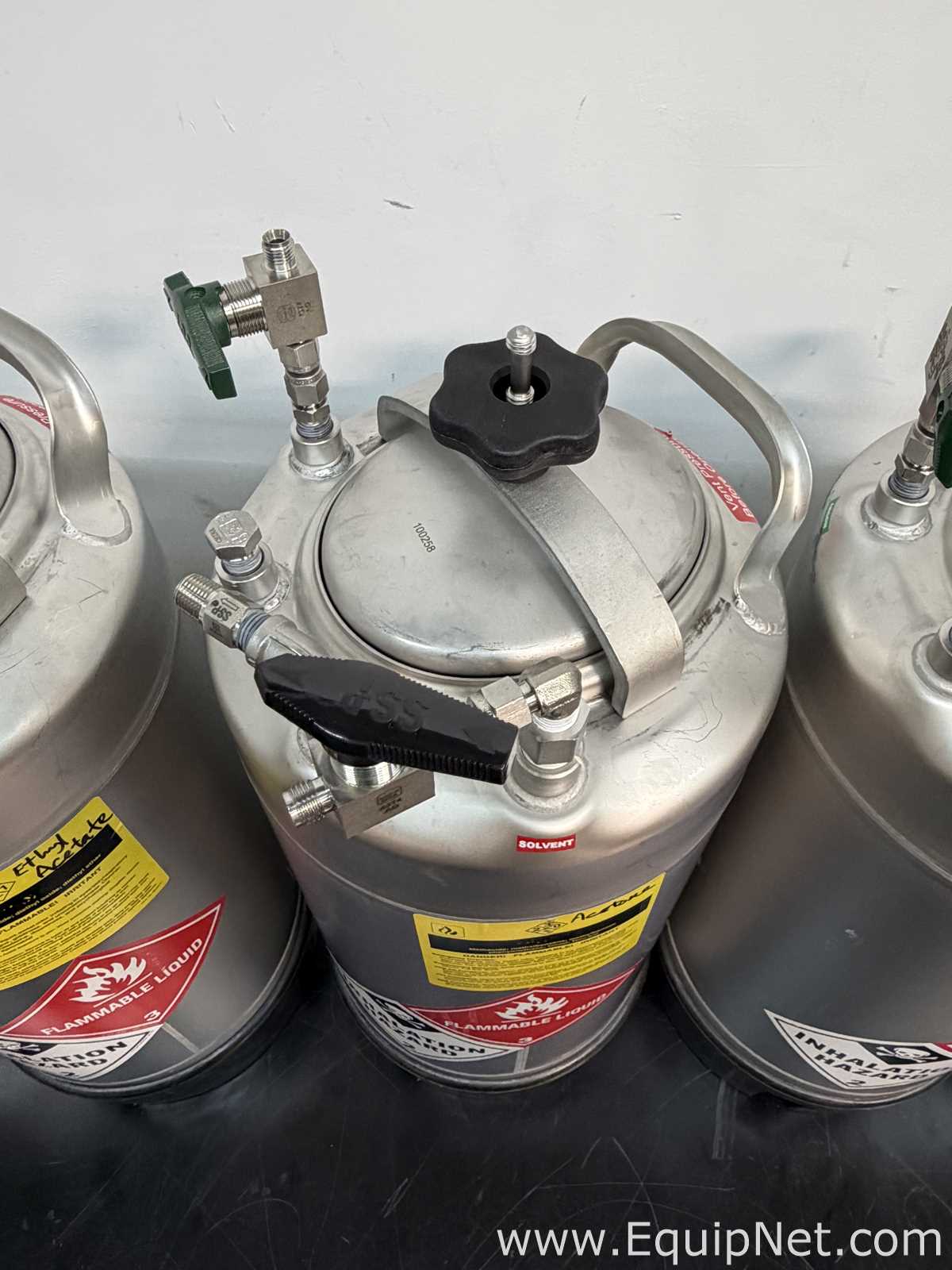 Lot of 6 Alloy Products Corp 20L Pressure Vessels