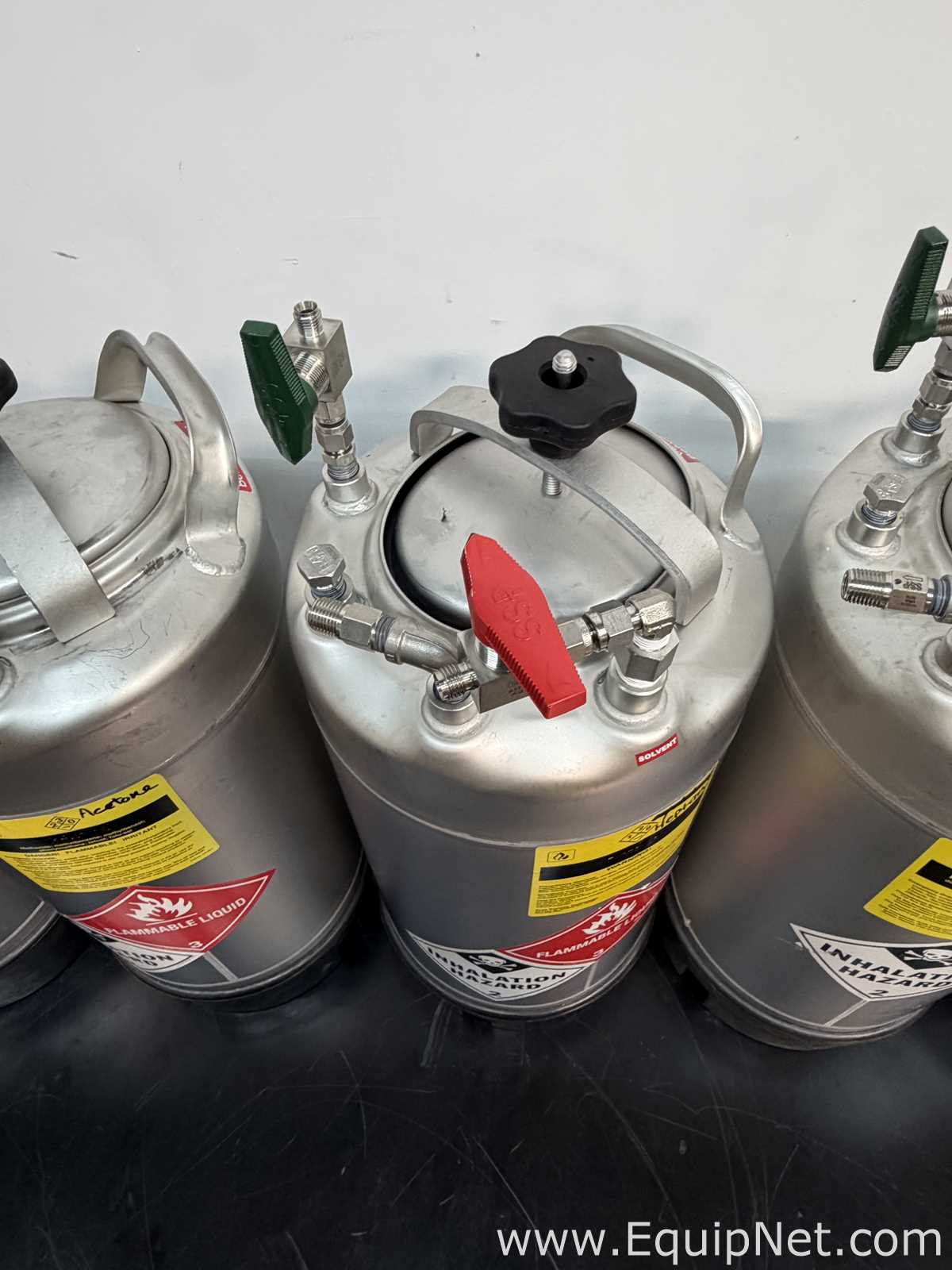 Lot of 6 Alloy Products Corp 20L Pressure Vessels