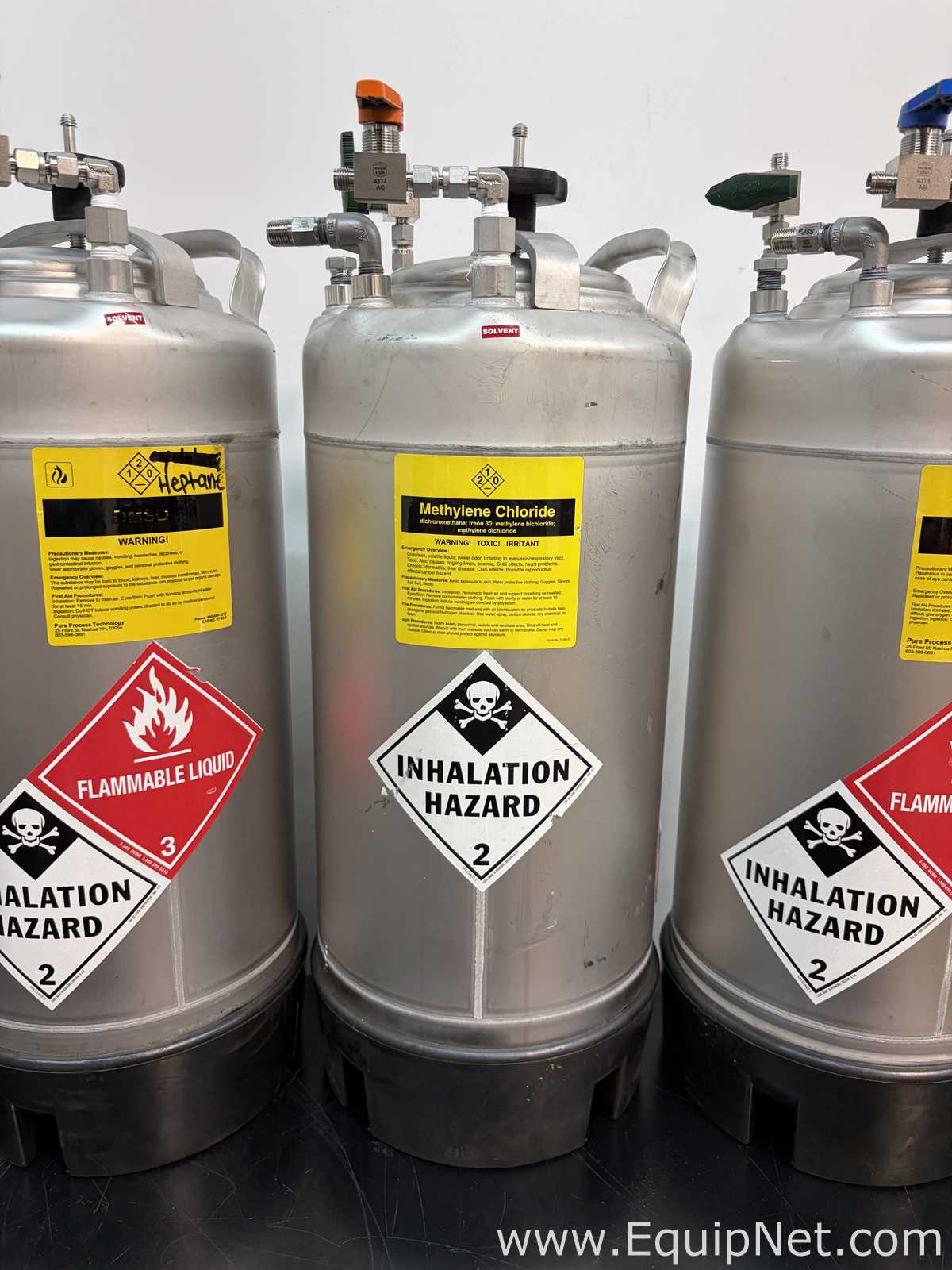 Lot of 6 Alloy Products Corp 20L Pressure Vessels
