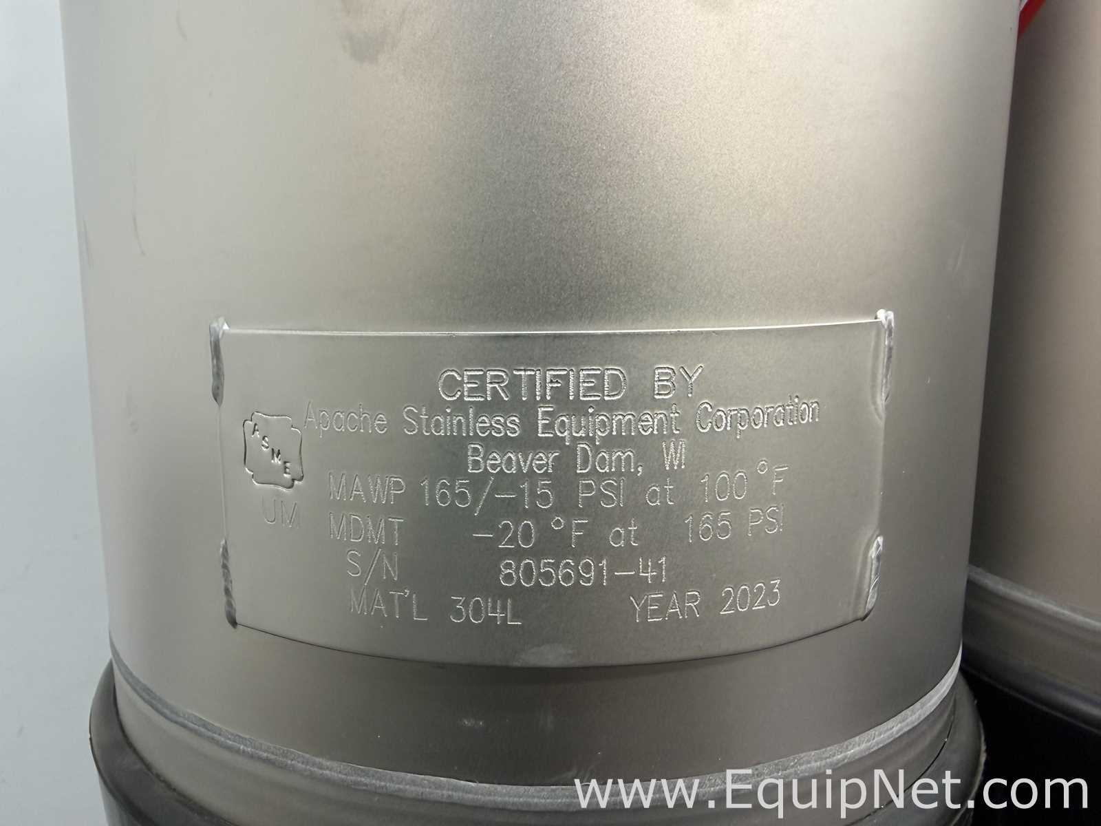 Lot of 6 Alloy Products Corp 20L Pressure Vessels