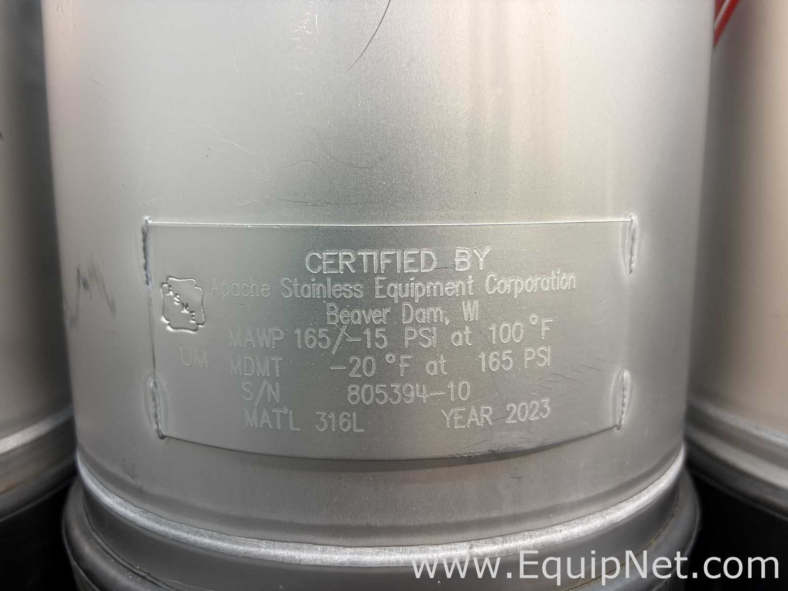 Lot of 6 Alloy Products Corp 20L Pressure Vessels