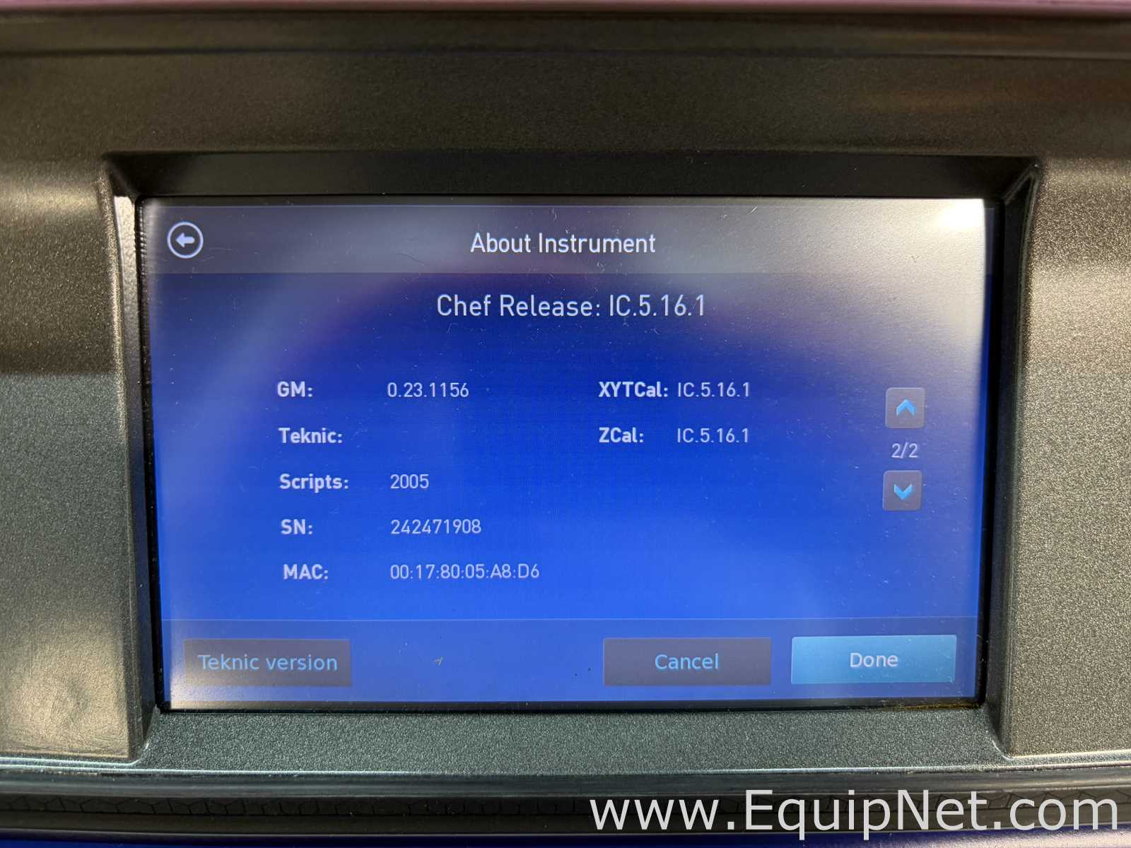 Life Technologies Thermo Fisher Scientific 4247 Ion Torrent Ion Chef System