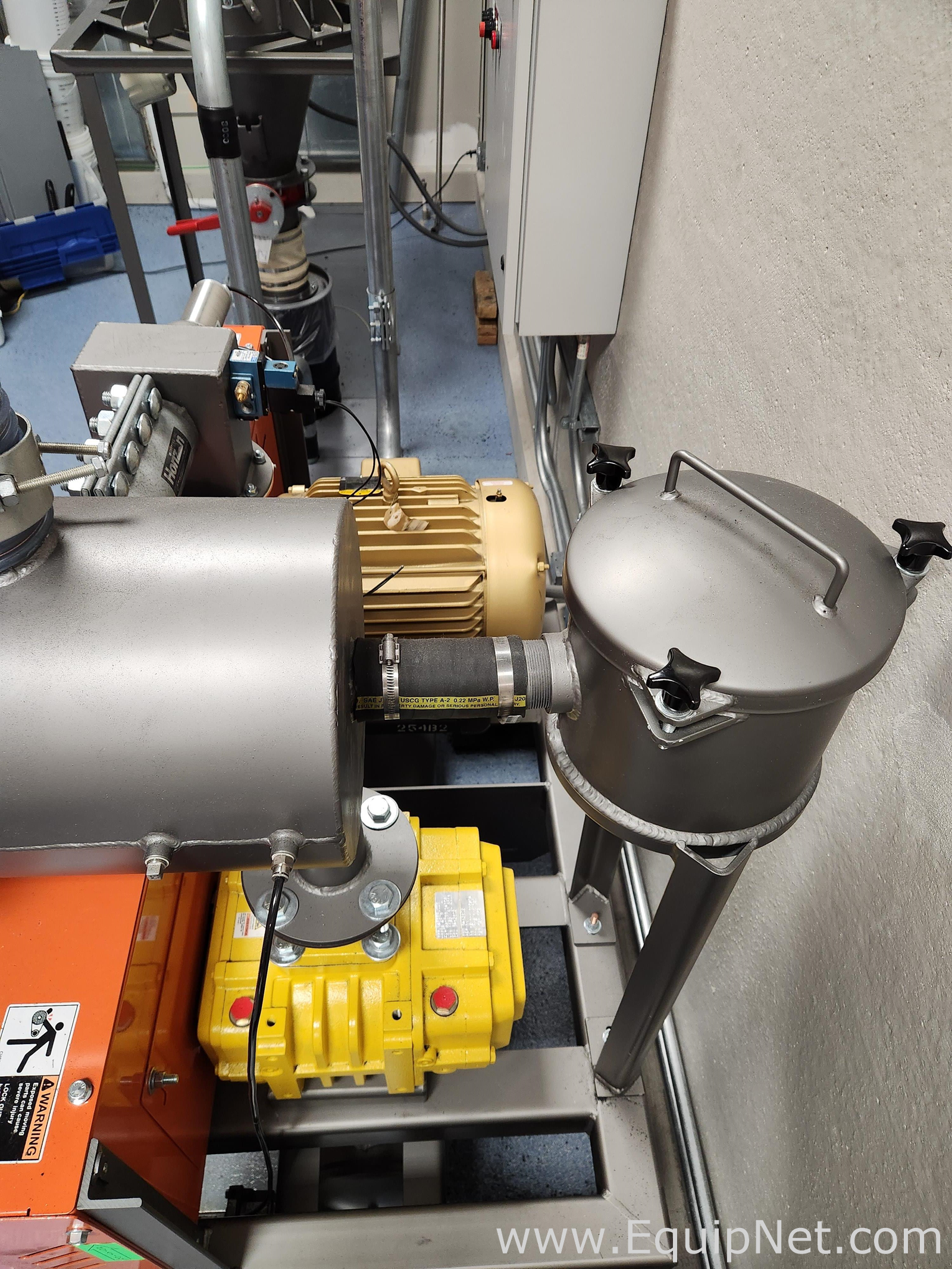 Horizon Systems Inc Blower - Q18VBH3K41P15TEFC  Receiver - Q521RFTT4317HGC Vacuum