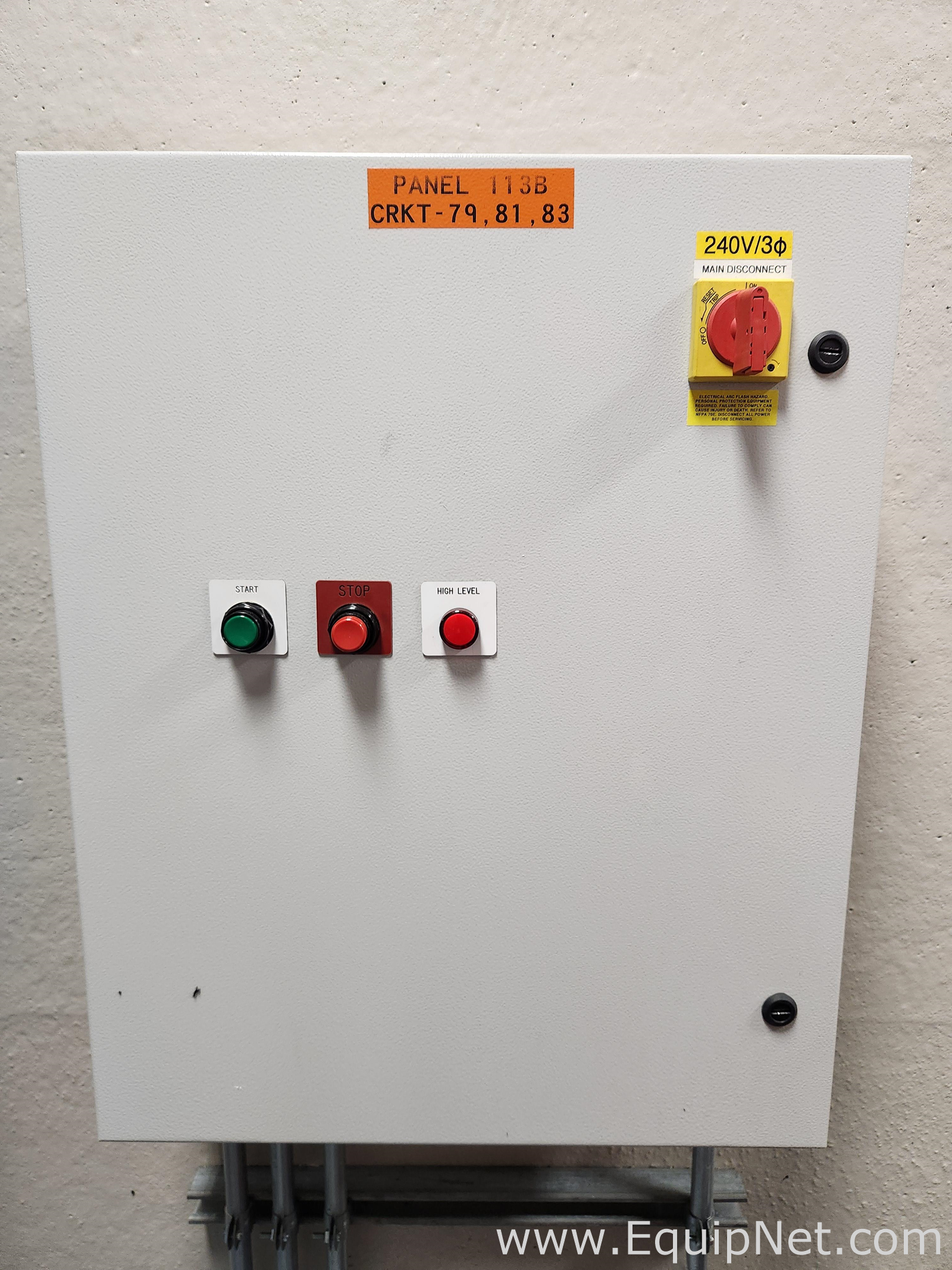 Horizon Systems Inc Blower - Q18VBH3K41P15TEFC  Receiver - Q521RFTT4317HGC Vacuum