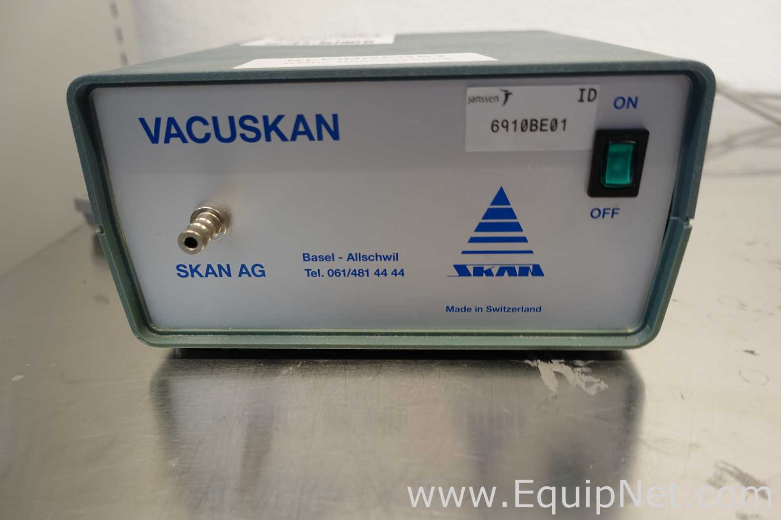 Lot of 2 Skan AG Vacuskan Vacuum Regulators