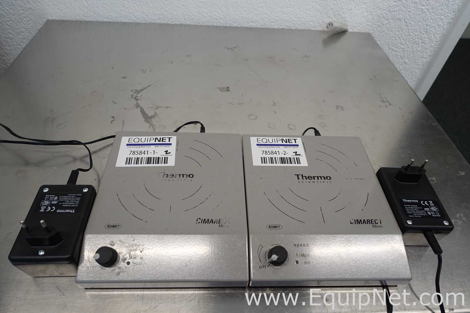 Lot of 2 Thermo Scientific Mono Direct Stirrers and Hot Plates