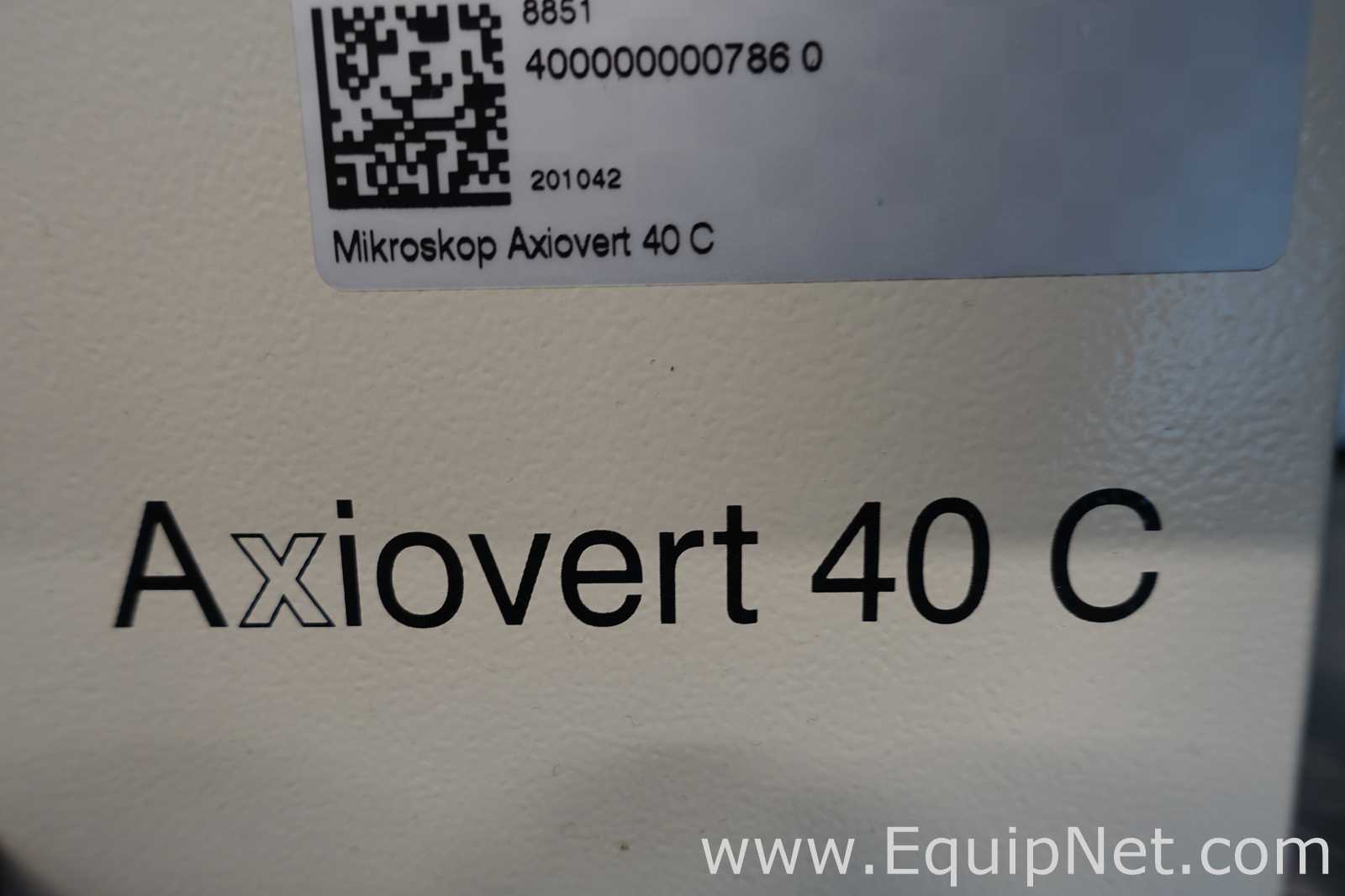Microscopio Carl Zeiss Axiovert 40C