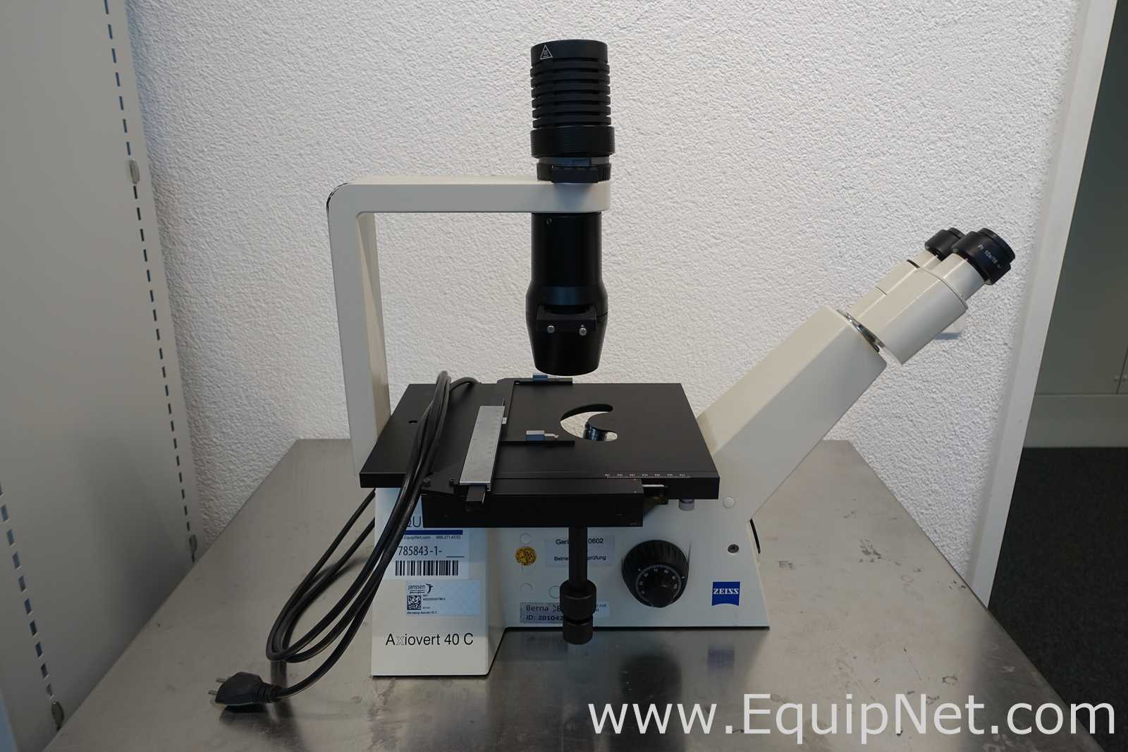 Microscopio Carl Zeiss Axiovert 40C