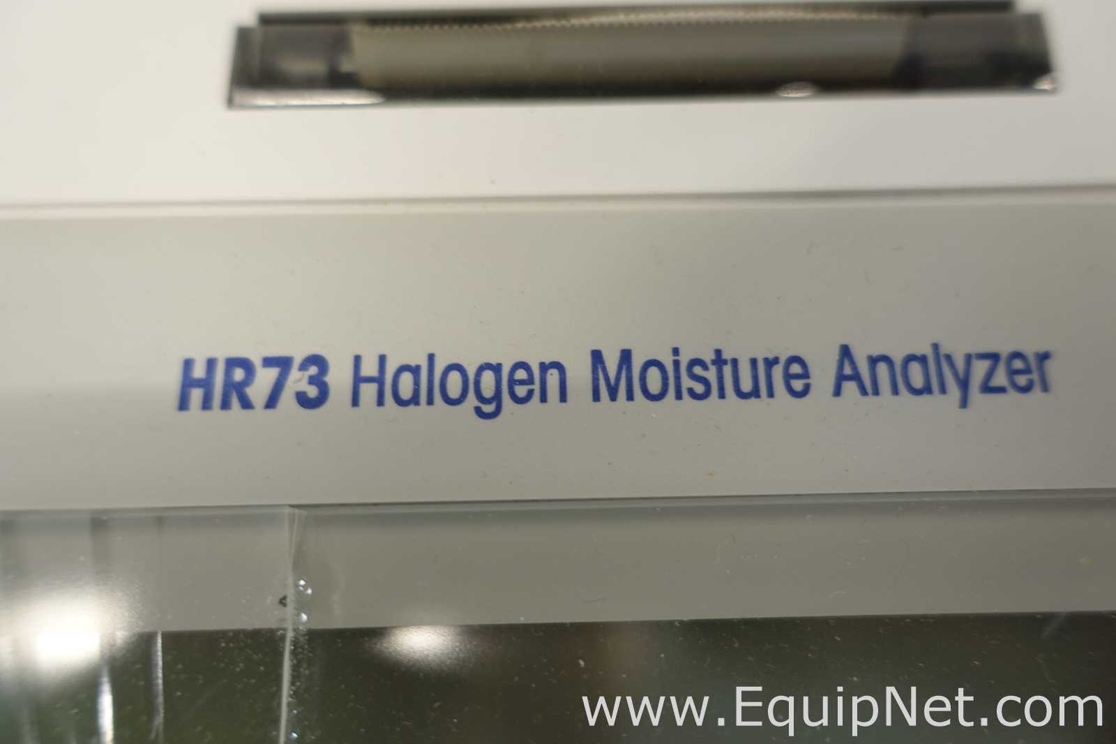 Mettler Toledo HR73-P Halogen Moisture Analyzer