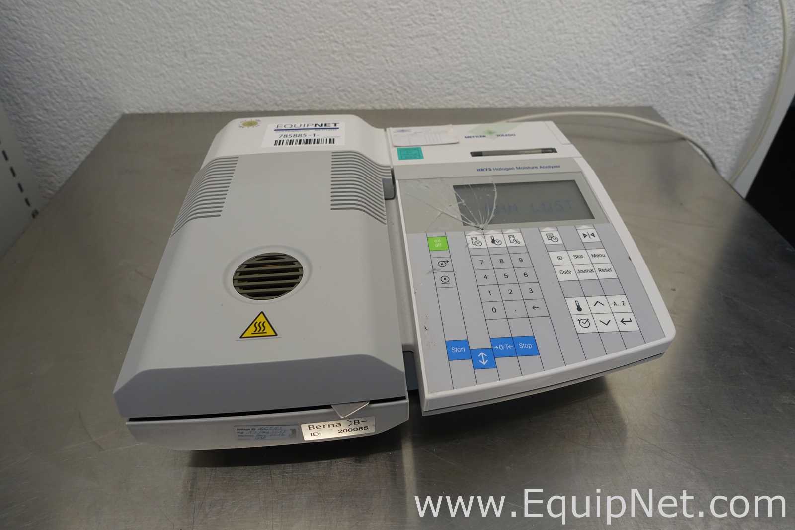 Mettler Toledo HR73-P Halogen Moisture Analyzer