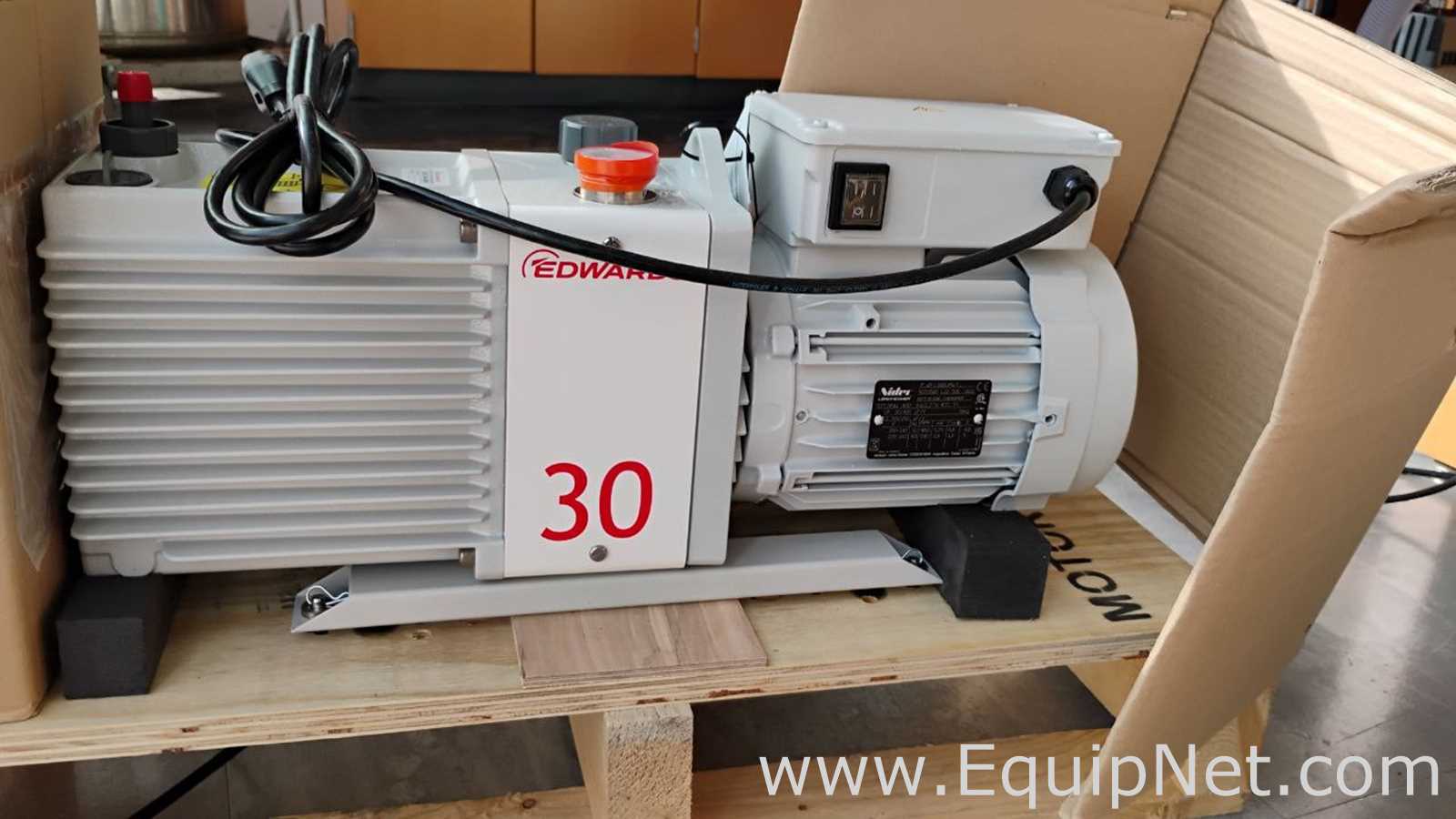Unused Edwards Vacuum E2M30 Vacuum Pump